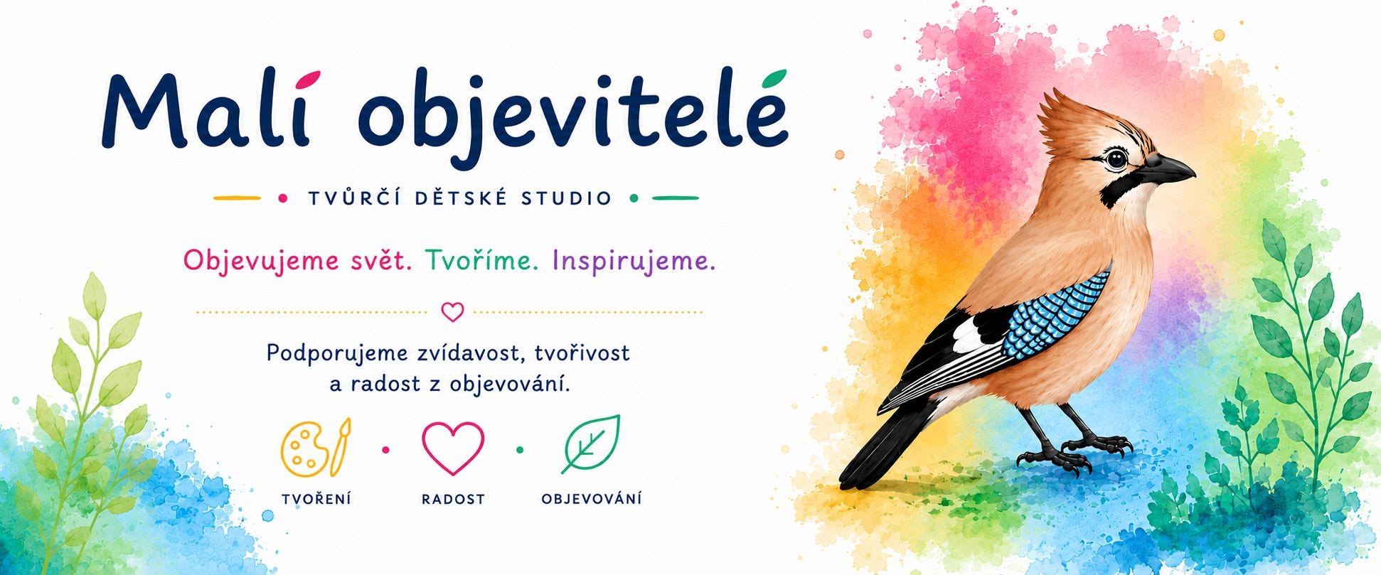 Malí objevitelé – tvůrčí dětské studio